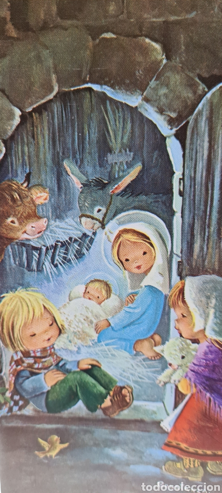 Postales: Preciosa postal de Navidad. Diptico .Constanza. CyZ .sin escribir. Con sobre