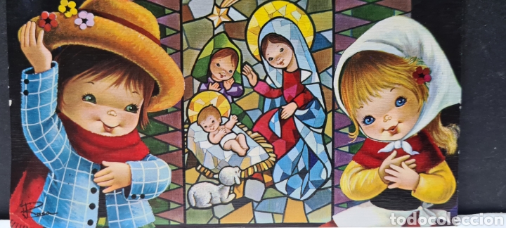 Postcards: Preciosa postal de Navidad. De la Rosa. CyZ. Escrita