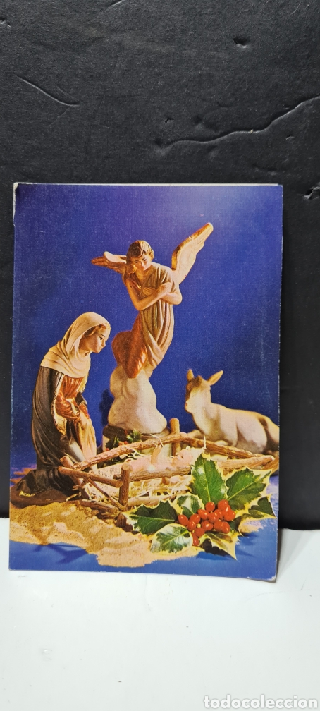Postales: Preciosa postal de Navidad. Diptico .Ediciones Sabadell. Es - Foto 5