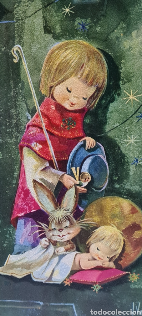 Cartes Postales: Preciosa postal de Navidad. Vernet. Gran tama&ntilde;o