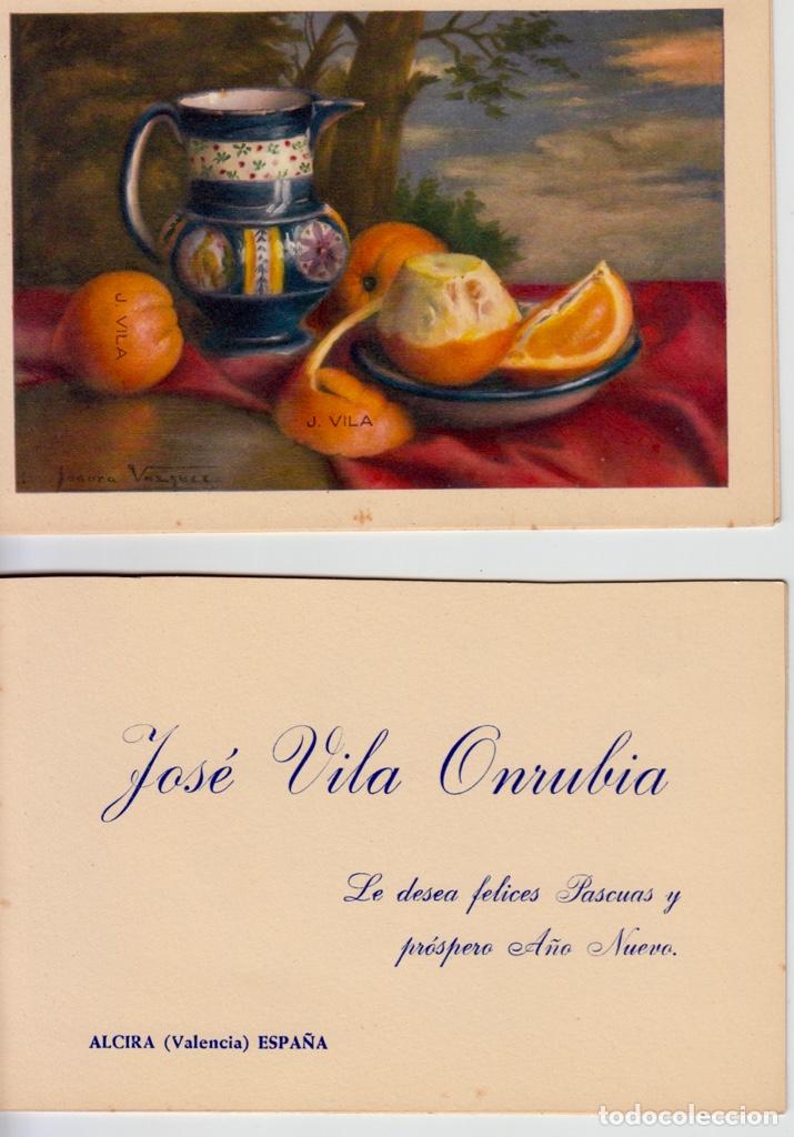 Postales: Tarjeta exportador Jos&eacute; Vila. - Foto 1