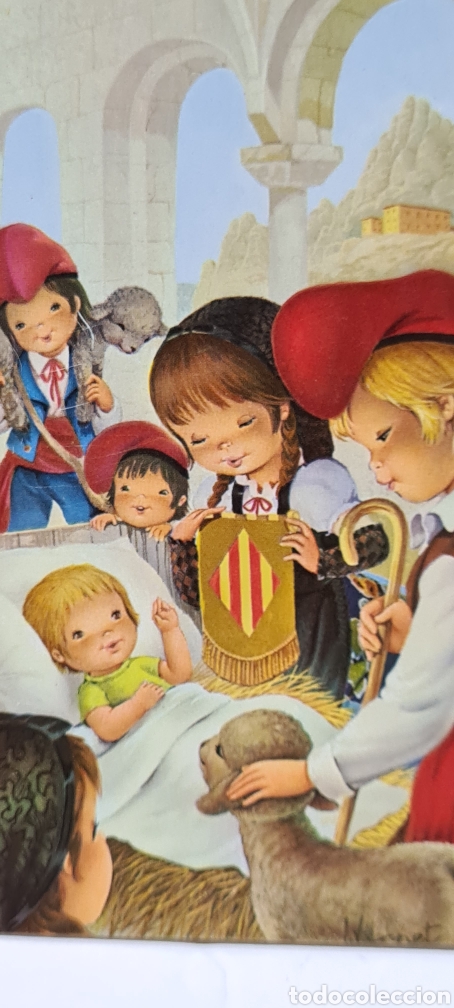 Cartes Postales: Preciosa postal de Navidad. Diptico. Vernet. CyZ. Escrita