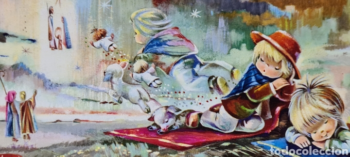 Postales: Preciosa postal de Navidad. Diptico. Vernet. CyZ. Escrita