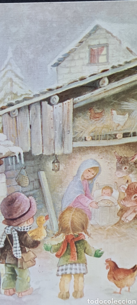 Postales: Preciosa postal de Navidad. Diptico. Constanza. CyZ. Escrita