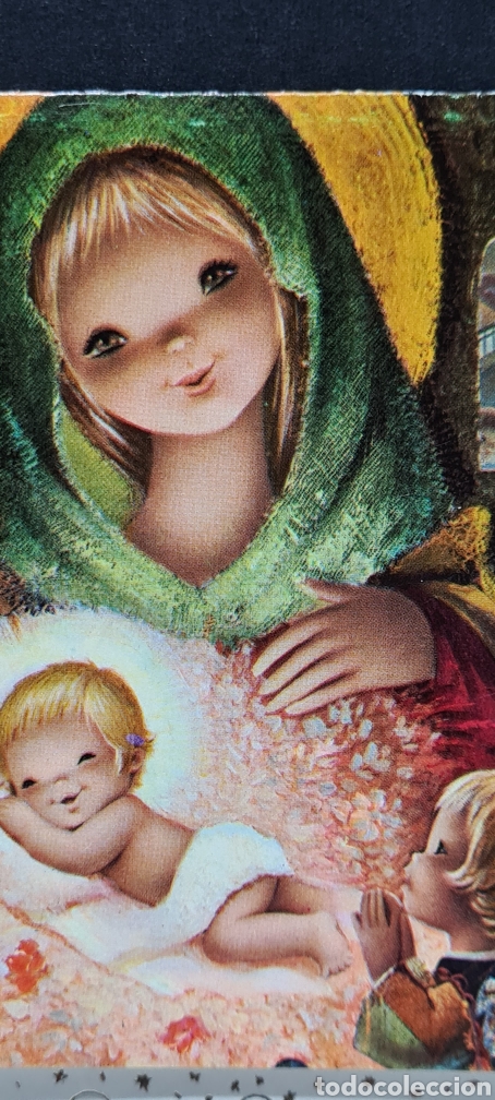 Cartes Postales: Preciosa postal de Navidad. Diptico. Vernet ?. CyZ. Escrita