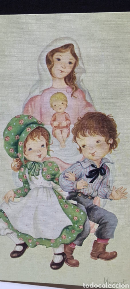 Postales: Preciosa postal de Navidad. Diptico. Vernet. CyZ. Escrita
