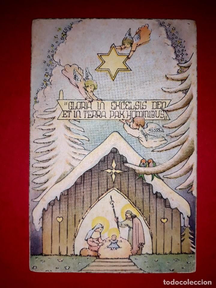 Postales: Postal Antigua Navidad - Foto 1