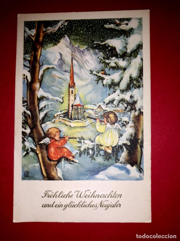 Postales: Postal Antigua Navidad - Foto 1