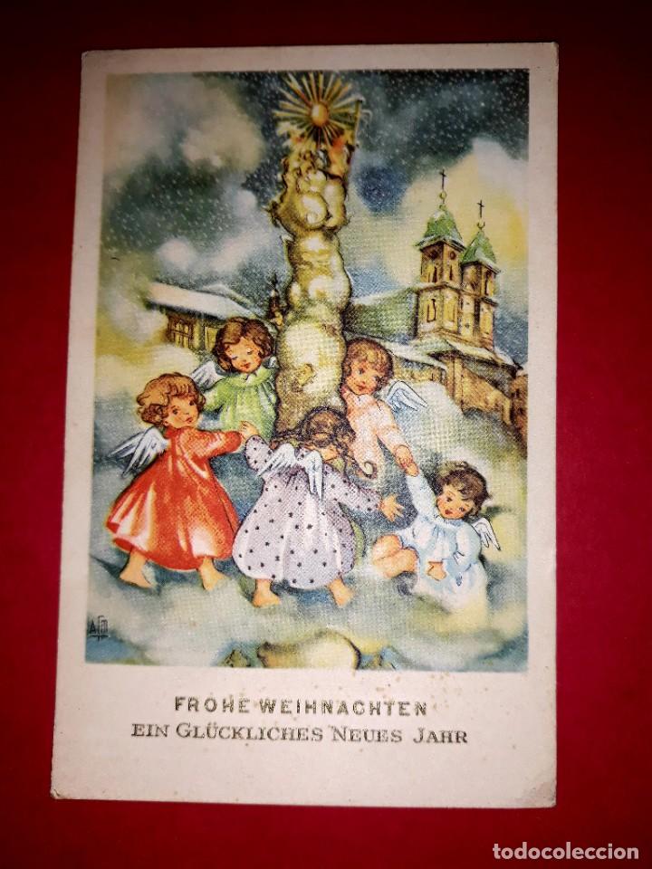 Postales: Postal Antigua Navidad - Foto 1