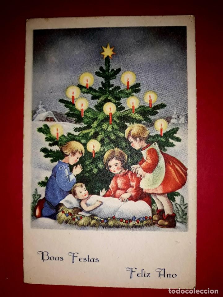 Postales: Postal Antigua Navidad - Foto 1