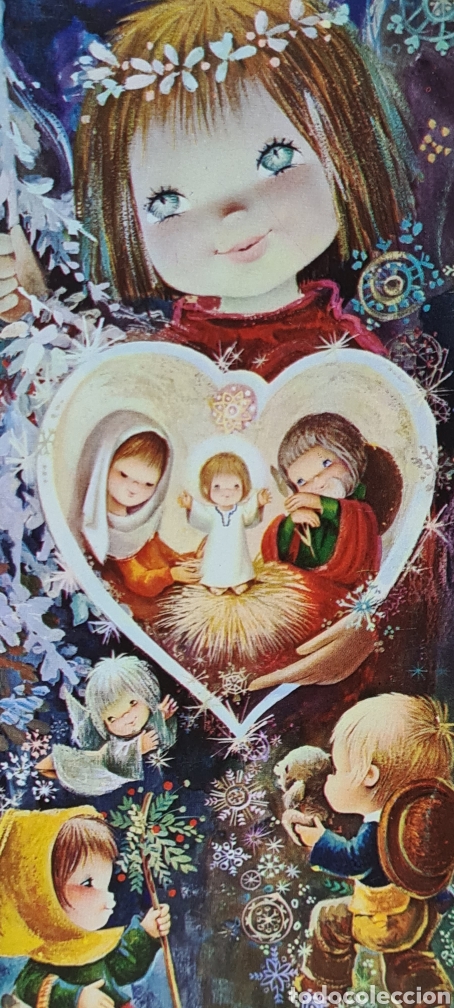 Cartes Postales: Preciosa postal de Navidad. Diptico. Vernet. CyZ. Escrita