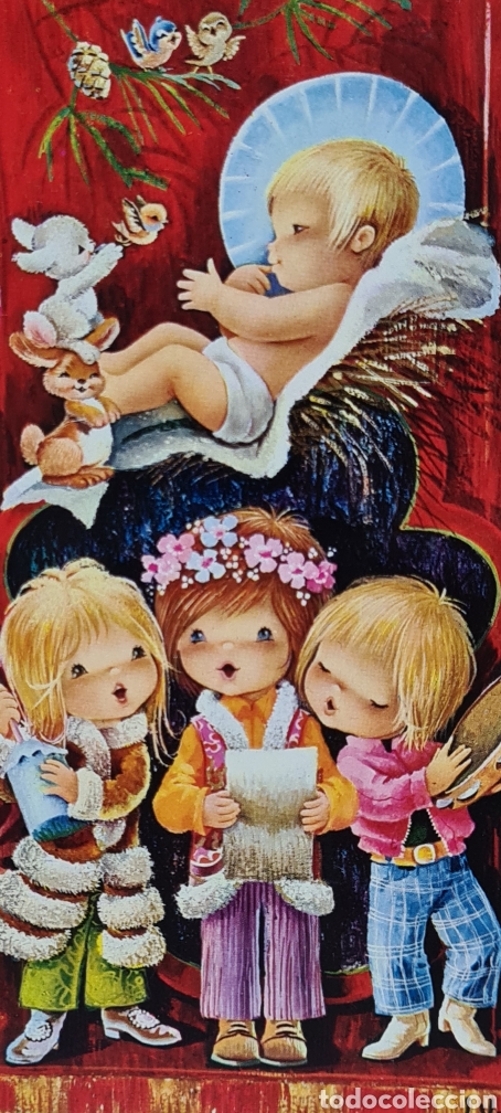 Cartes Postales: Preciosa postal de Navidad. Diptico. Vernet. CyZ. Escrita