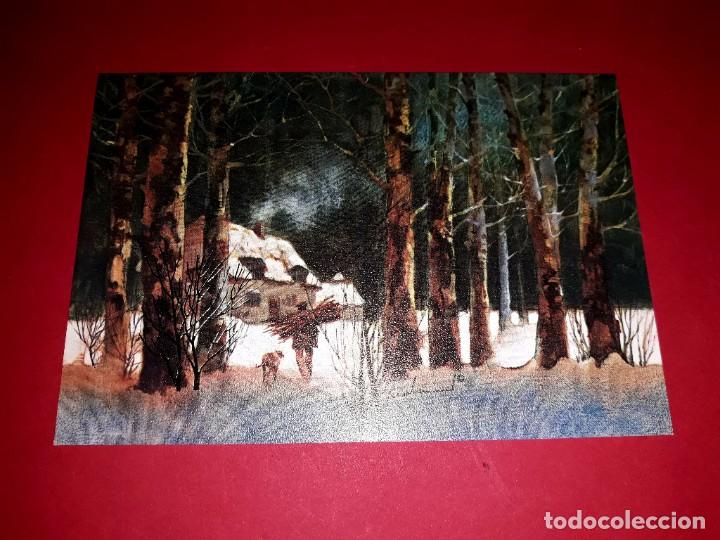 Postales: Postal de Navidad Tipo D&iacute;ptico - Foto 1