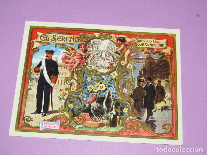 Cartes Postales: Antigua Felicitaci&oacute;n * EL SERENO * Les Desea Felices Pascuas de Navidad del A&ntilde;o 1969