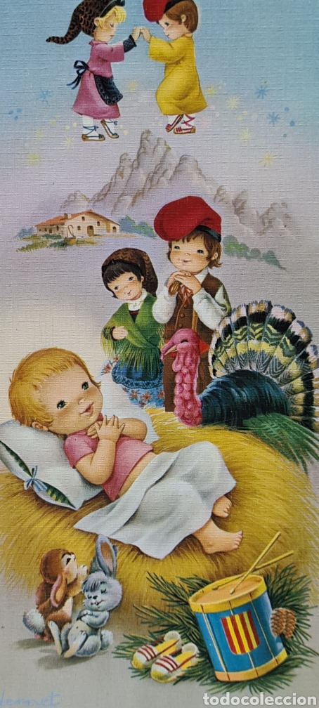 Cartes Postales: Preciosa postal de Navidad. Vernet. Escrita
