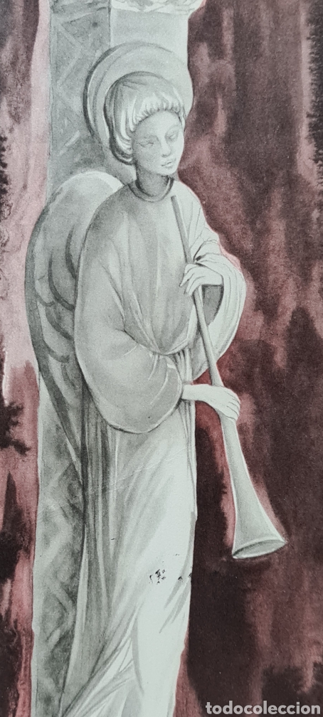 Postcards: Preciosa postal de Navidad. Diptico P. Linares. Gran tama&ntilde;o