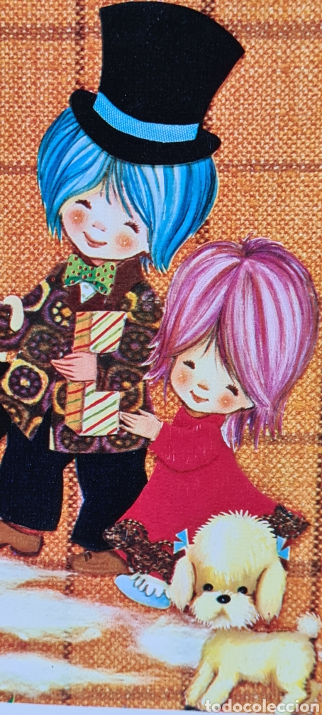 Postais: Preciosa postal de Navidad. Diptico. Sin escribir