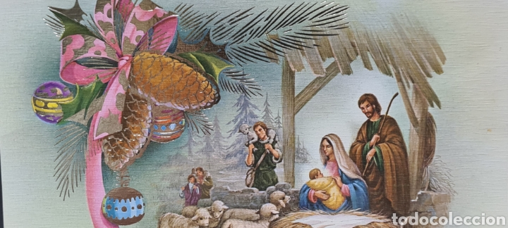Postales: Preciosa postal de Navidad. Diptico. Vernet. CyZ. Escrita