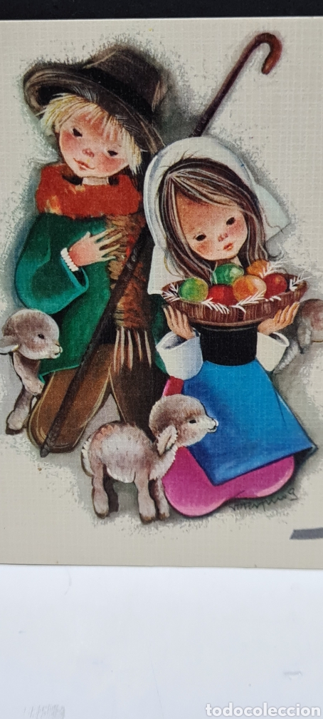 Postkarten: Preciosa postal de Navidad. Roser Puig. Escrita