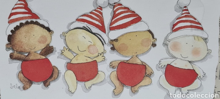 Postais: Preciosa postal de Navidad. Diptico. Sin escribir