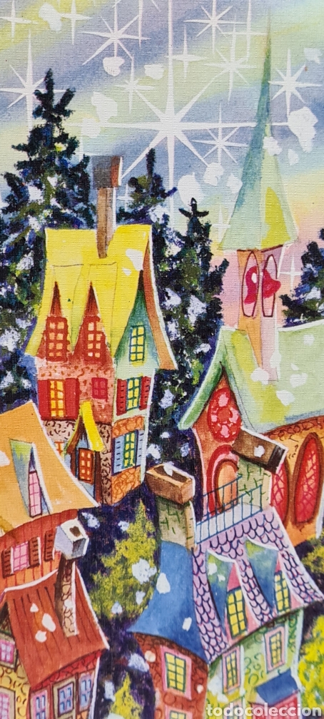 Postales: Preciosa postal de Navidad. Diptico. Escrita