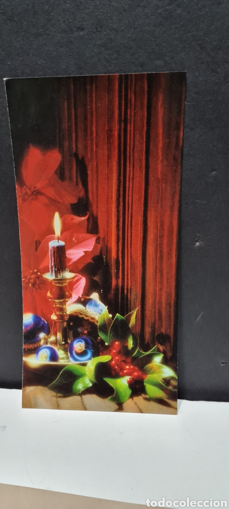 Postales: Preciosa postal de Navidad. Vela - Foto 5