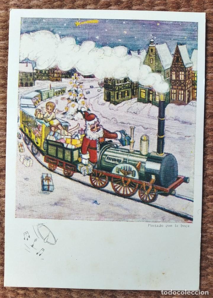 Postales: PAPA NOEL - ILUSTRACION PARA TARJETA FELICITACION DE NAVIDAD