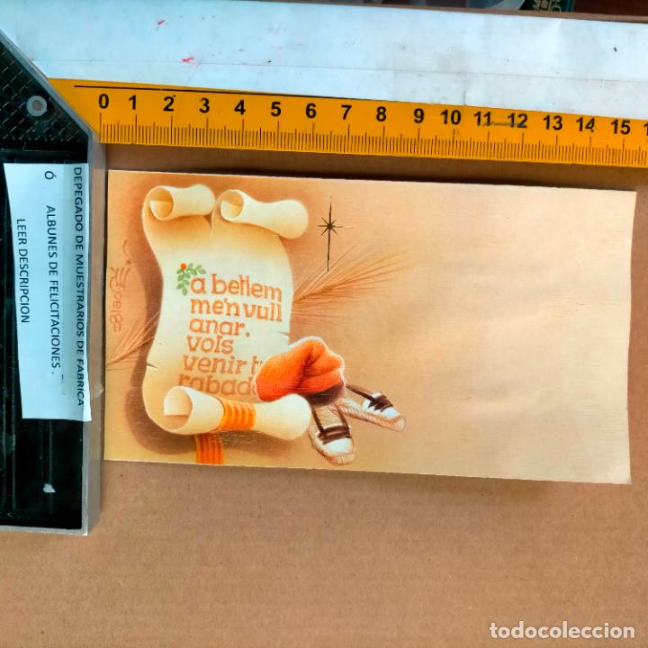 Postkarten: REFERENCIA MUESTRAS : FELICITACION NAVIDAD DESPEGADA DE MUESTRARIO O ALBUM DE TIENDA . LEER