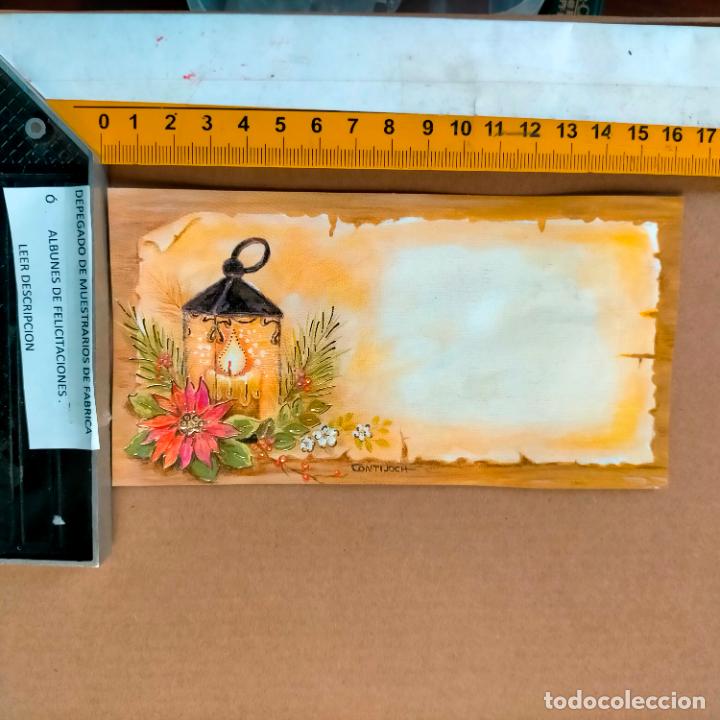 Postkarten: REFERENCIA MUESTRAS : FELICITACION NAVIDAD DESPEGADA DE MUESTRARIO O ALBUM DE TIENDA . LEER