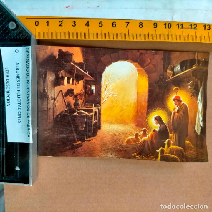 Postcards: REFERENCIA MUESTRAS : FELICITACION NAVIDAD DESPEGADA DE MUESTRARIO O ALBUM DE TIENDA . LEER