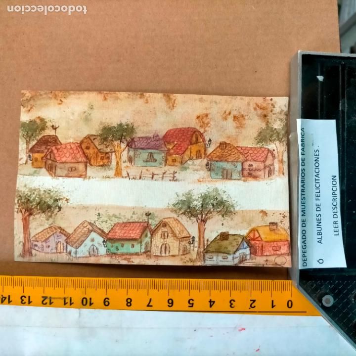 Postcards: REFERENCIA MUESTRAS : FELICITACION NAVIDAD DESPEGADA DE MUESTRARIO O ALBUM DE TIENDA . LEER