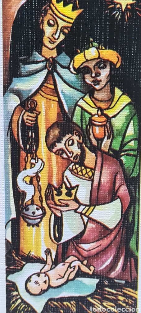 Postais: Preciosa postal de Navidad. Diptico. Sin escribir. Reyes Magos