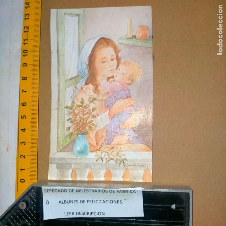 Postcards: REFERENCIA MUESTRAS : FELICITACION NAVIDAD DESPEGADA DE MUESTRARIO O ALBUM DE TIENDA . LEER