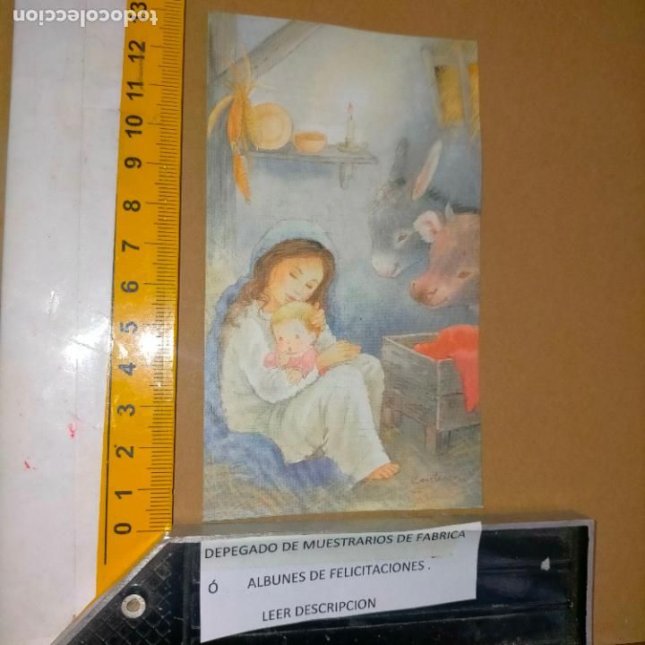 Postkarten: REFERENCIA MUESTRAS : FELICITACION NAVIDAD DESPEGADA DE MUESTRARIO O ALBUM DE TIENDA . LEER