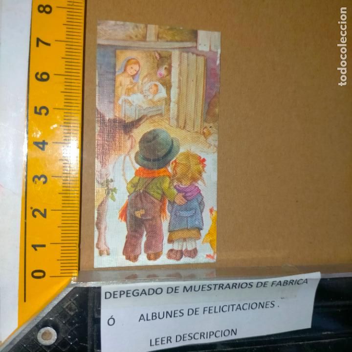 Cartes Postales: REFERENCIA MUESTRAS : FELICITACION NAVIDAD DESPEGADA DE MUESTRARIO O ALBUM DE TIENDA . LEER