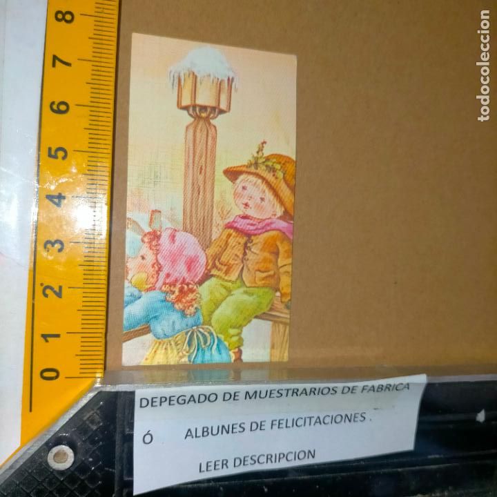 Cartes Postales: REFERENCIA MUESTRAS : FELICITACION NAVIDAD DESPEGADA DE MUESTRARIO O ALBUM DE TIENDA . LEER
