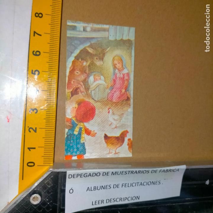 Cartes Postales: REFERENCIA MUESTRAS : FELICITACION NAVIDAD DESPEGADA DE MUESTRARIO O ALBUM DE TIENDA . LEER