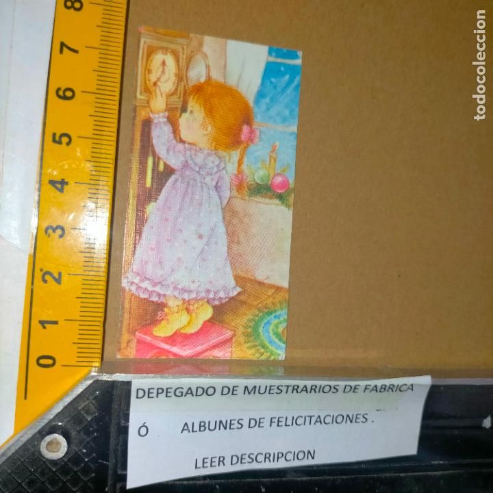 Cartes Postales: REFERENCIA MUESTRAS : FELICITACION NAVIDAD DESPEGADA DE MUESTRARIO O ALBUM DE TIENDA . LEER