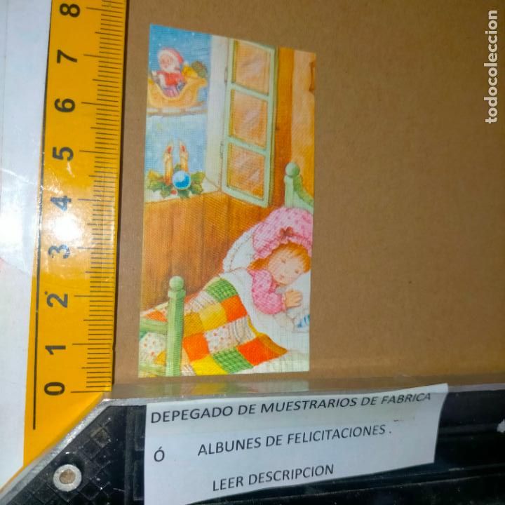 Cartes Postales: REFERENCIA MUESTRAS : FELICITACION NAVIDAD DESPEGADA DE MUESTRARIO O ALBUM DE TIENDA . LEER