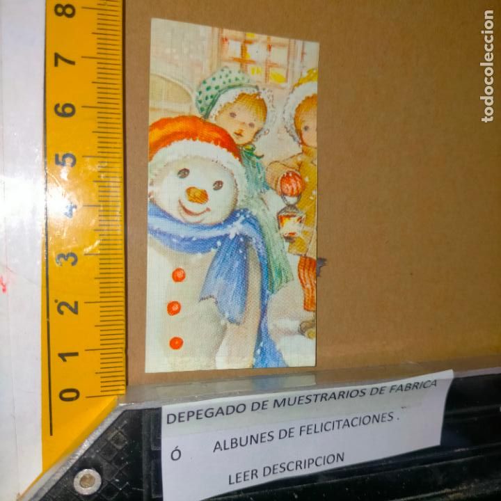 Cartes Postales: REFERENCIA MUESTRAS : FELICITACION NAVIDAD DESPEGADA DE MUESTRARIO O ALBUM DE TIENDA . LEER