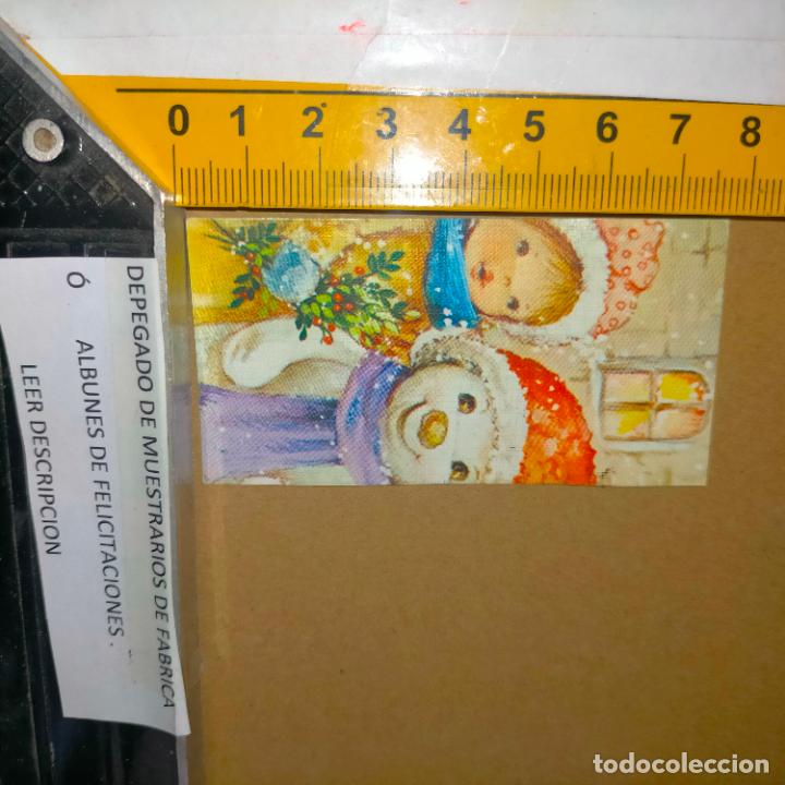 Cartes Postales: REFERENCIA MUESTRAS : FELICITACION NAVIDAD DESPEGADA DE MUESTRARIO O ALBUM DE TIENDA . LEER