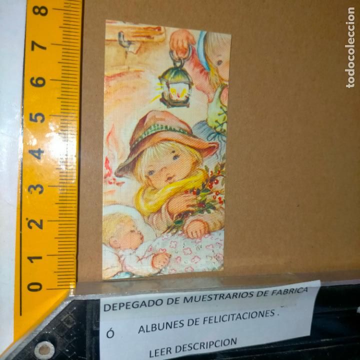 Cartes Postales: REFERENCIA MUESTRAS : FELICITACION NAVIDAD DESPEGADA DE MUESTRARIO O ALBUM DE TIENDA . LEER