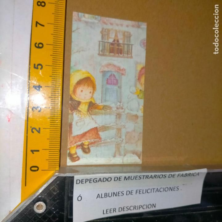 Cartes Postales: REFERENCIA MUESTRAS : FELICITACION NAVIDAD DESPEGADA DE MUESTRARIO O ALBUM DE TIENDA . LEER