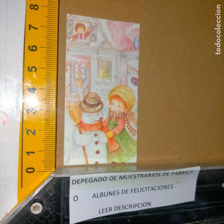 Cartes Postales: REFERENCIA MUESTRAS : FELICITACION NAVIDAD DESPEGADA DE MUESTRARIO O ALBUM DE TIENDA . LEER