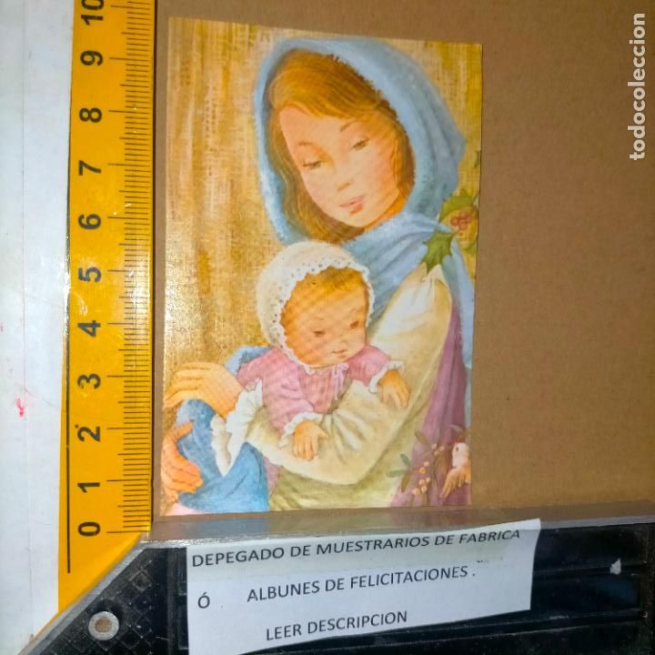Cartes Postales: REFERENCIA MUESTRAS : FELICITACION NAVIDAD DESPEGADA DE MUESTRARIO O ALBUM DE TIENDA . LEER