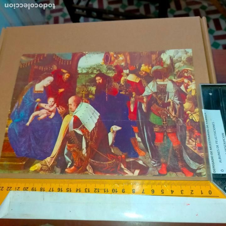 Postais: REFERENCIA MUESTRAS : FELICITACION NAVIDAD DESPEGADA DE MUESTRARIO O ALBUM DE TIENDA . LEER