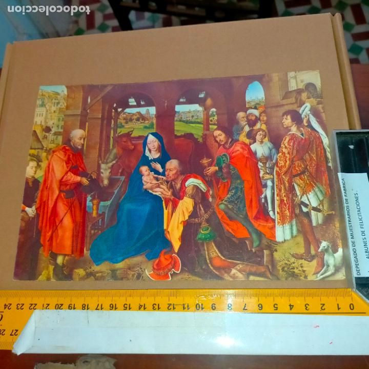 Postais: REFERENCIA MUESTRAS : FELICITACION NAVIDAD DESPEGADA DE MUESTRARIO O ALBUM DE TIENDA . LEER