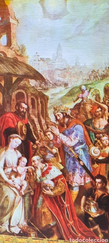 Postais: Preciosa postal de Navidad. Diptico. Escrita. Comercial. Ediciones Ortiz