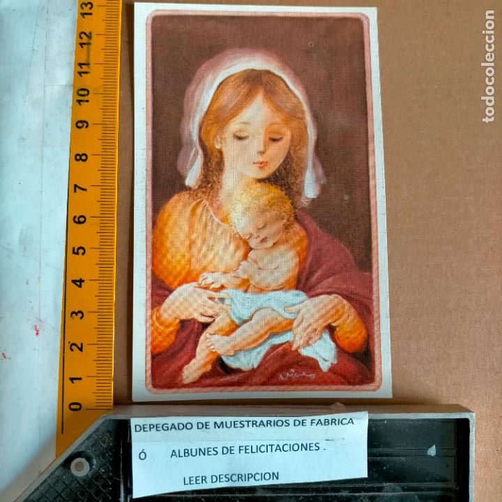 Postales: REFERENCIA MUESTRAS : FELICITACION NAVIDAD DESPEGADA DE MUESTRARIO O ALBUM DE TIENDA . LEER