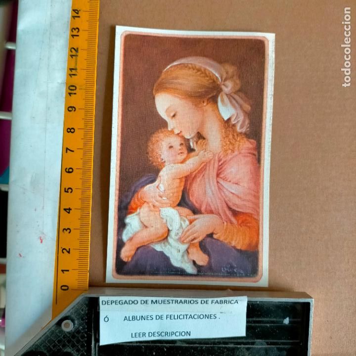 Postales: REFERENCIA MUESTRAS : FELICITACION NAVIDAD DESPEGADA DE MUESTRARIO O ALBUM DE TIENDA . LEER